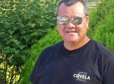 Voormalig oorlogsjournalist en nu Portugees topwijnmaker op proeverijbezoek